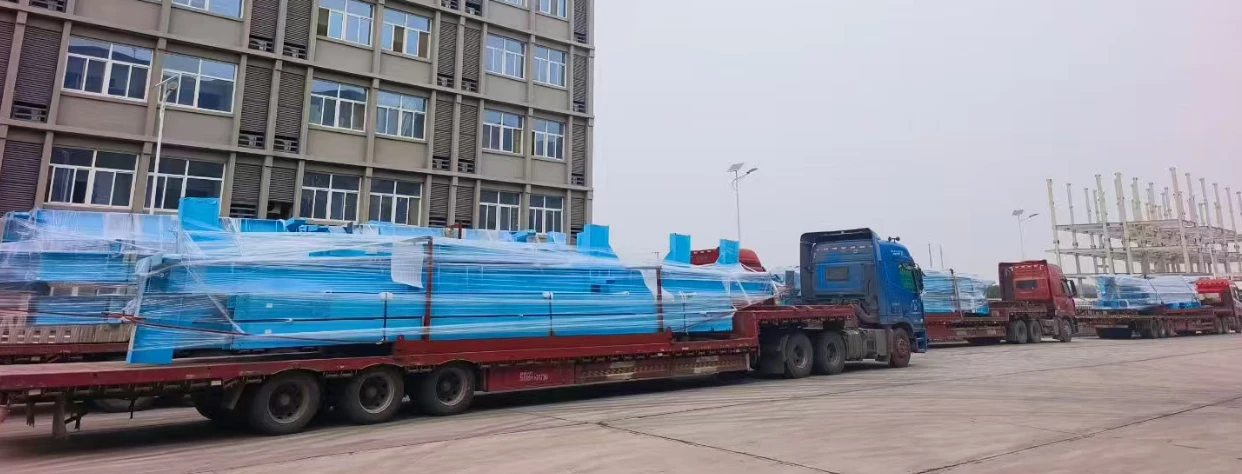 Steel Structure Export Packaging & Shipping