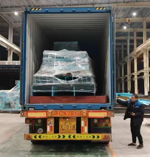 Steel Structure Export Packaging & Shipping