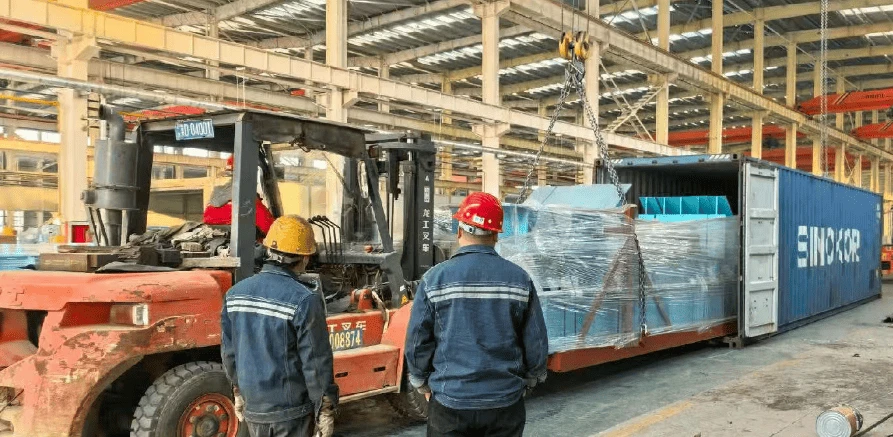 Steel Structure Export Packaging & Shipping